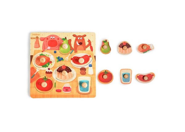 Mideer παζλ - σφηνώματα ξύλινο  Mideer παζλ - σφηνώματα ξύλινο