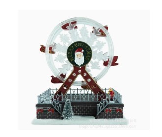 Ρόδα λούνα-παρκ με LED και μουσική, Υ29x28x17,5εκ. Ρόδα λούνα-παρκ με LED και μουσική, Υ29x28x17,5εκ.