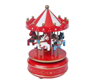 Καρουζέλ περιστρεφόμενο με μουσική, Υ19,5x10,5x10,5εκ. Καρουζέλ περιστρεφόμενο με μουσική, Υ19,5x10,5x10,5εκ.