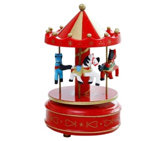 Καρουζέλ περιστρεφόμενο με μουσική, Υ18,5x10,5x10,5εκ. Καρουζέλ περιστρεφόμενο με μουσική, Υ18,5x10,5x10,5εκ.