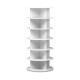 Παπουτσοθήκη περιστρεφόμενη Nextdeco λευκή 6 επιπέδων Υ137x∅60 εκ. Παπουτσοθήκη περιστρεφόμενη Nextdeco λευκή 6 επιπέδων Υ137x∅60 εκ.