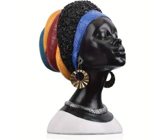 Διακοσμητικό African Lady, Υ23,5x16,5x20εκ. Διακοσμητικό African Lady, Υ23,5x16,5x20εκ.