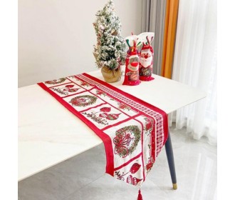 Τραπεζομάντηλο χριστουγεννιάτικο 180x35εκ. Σχέδιο 1