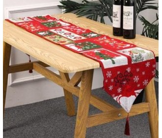 Τραπεζομάντηλο χριστουγεννιάτικο 180x35εκ. Σχέδιο 4