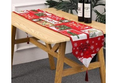 Τραπεζομάντηλο χριστουγεννιάτικο 180x35εκ. Σχέδιο 4