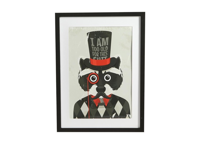 Κορνίζα τοίχου ξύλινη μαύρη με ακρυλικό τζάμι 60x40εκ. Κορνίζα τοίχου ξύλινη μαύρη με ακρυλικό τζάμι 60x40εκ.