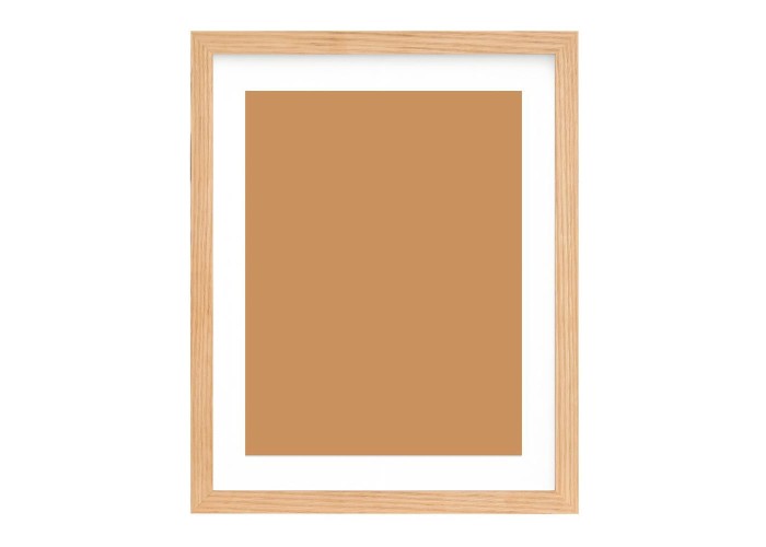 Κορνίζα τοίχου ξύλινη με ακρυλικό τζάμι Υ40x30εκ.
