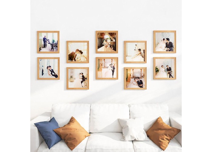 Κορνίζα τοίχου ξύλινη με ακρυλικό τζάμι 30x30εκ. Κορνίζα τοίχου ξύλινη με ακρυλικό τζάμι 30x30εκ.