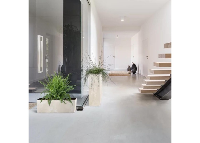 Ζαρτινιέρα γκρι beton effect Y40,6x77x23,5εκ. Ζαρτινιέρα γκρι beton effect Y40,6x77x23,5εκ.