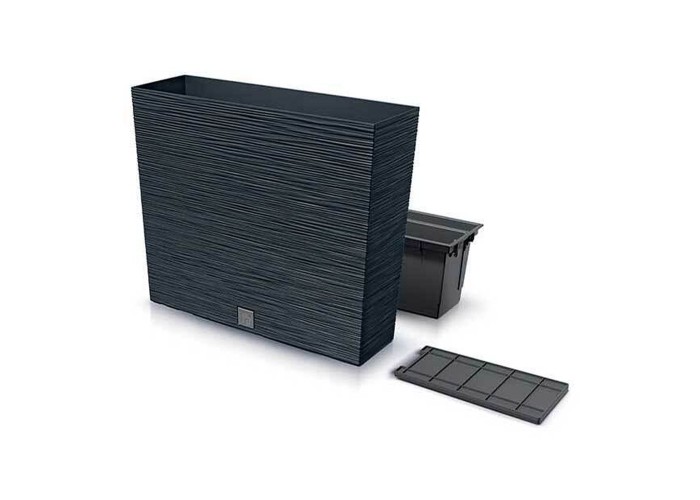 Ζαρντινιέρα - κασπώ Furu ανθρακί Y49,8x58x18εκ. Ζαρντινιέρα - κασπώ Furu ανθρακί Y49,8x58x18εκ.