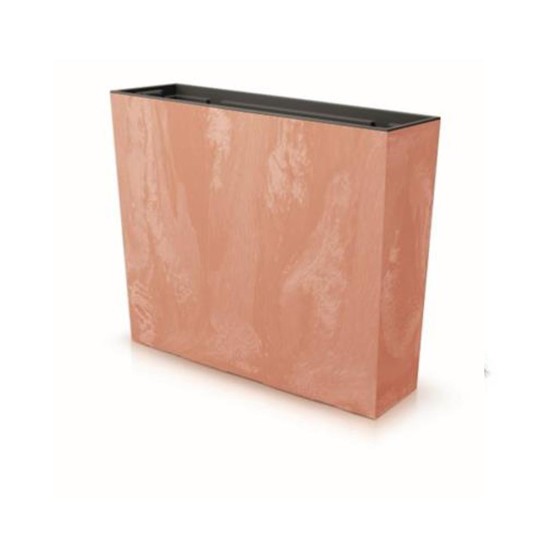 Ζαρτινιέρα terracotta beton effect Y49,8x58x18εκ. Ζαρτινιέρα terracotta beton effect Y49,8x58x18εκ.