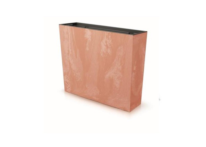 Ζαρτινιέρα terracotta beton effect Y49,8x58x18εκ. Ζαρτινιέρα terracotta beton effect Y49,8x58x18εκ.