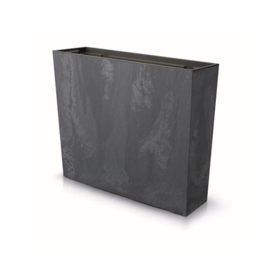 Ζαρτινιέρα ανθρακί beton effect Y49,8x58x18εκ. Ζαρτινιέρα ανθρακί beton effect Y49,8x58x18εκ.