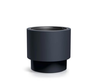 Γλάστρα - κασπώ Heos ανθρακί Y37xΦ39,5εκ