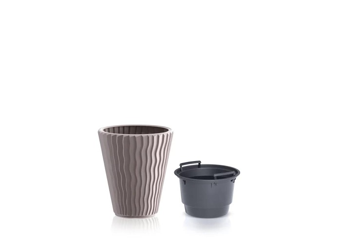 Γλάστρα - κασπώ Sandy mocca Y33xΦ29,7εκ. Γλάστρα - κασπώ Sandy mocca Y33xΦ29,7εκ.
