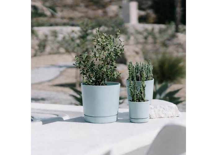 Γλάστρα Tubo γκρι Y17,5xΦ17,8εκ. Γλάστρα Tubo γκρι Y17,5xΦ17,8εκ.