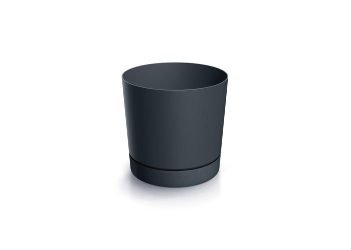 Γλάστρα  Tubo ανθρακί Y17,5xΦ17,8εκ.