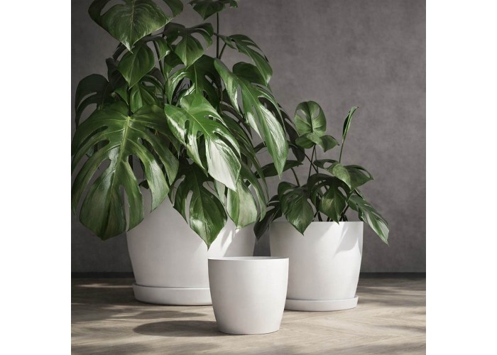 Κασπώ Regula λευκό Y13,2xΦ15,8εκ. Κασπώ Regula λευκό Y13,2xΦ15,8εκ.