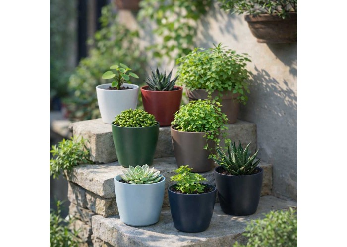 Κασπώ Regula γκρι Y13,2xΦ15,8εκ.