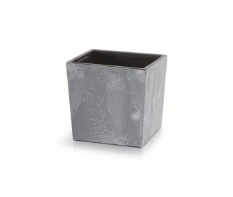 Γλάστρα - κασπώ Urbi beton effect γκρι Y23,5x24x24εκ.