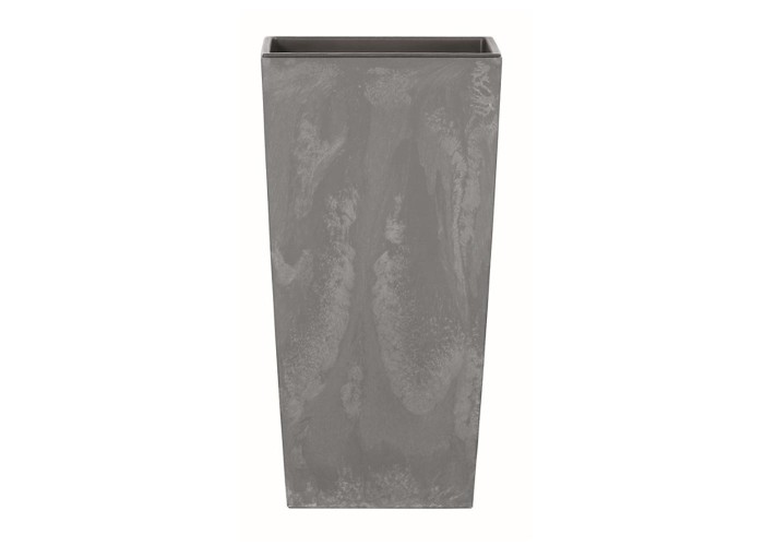 Γλάστρα - κασπώ Urbi beton effect γκρι Y75x40x40εκ. Μεγάλη