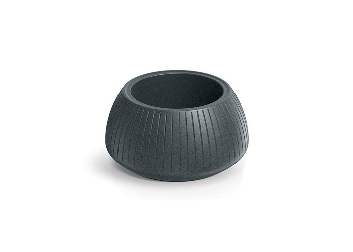 Γλάστρα - κασπώ Coro μπολ γραφίτης Y20xΦ40εκ.