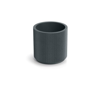 Γλάστρα - κασπώ Coro γραφίτης Y30xΦ30εκ.