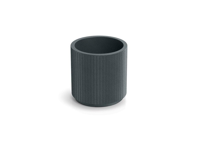 Γλάστρα - κασπώ Coro γραφίτης Y30xΦ30εκ.