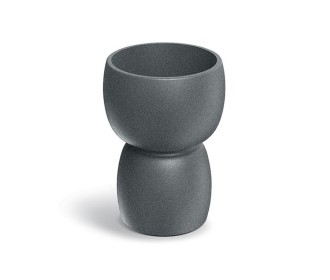 Γλάστρα - κασπώ Duala γκρι Y41xΦ30εκ. Γλάστρα - κασπώ Duala γκρι Y41xΦ30εκ.