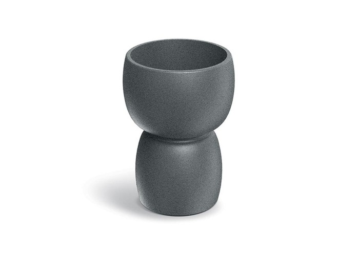 Γλάστρα - κασπώ Duala γκρι Y41xΦ30εκ.