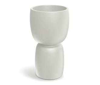 Γλάστρα - κασπώ Duala Slim μπεζ Y70xΦ40εκ. Γλάστρα - κασπώ Duala Slim μπεζ Y70xΦ40εκ.