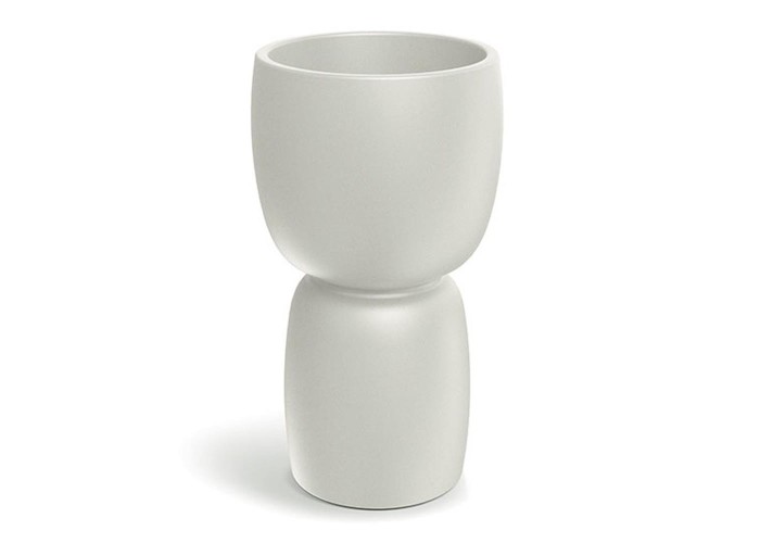 Γλάστρα - κασπώ Duala Slim μπεζ Y70xΦ40εκ. Γλάστρα - κασπώ Duala Slim μπεζ Y70xΦ40εκ.