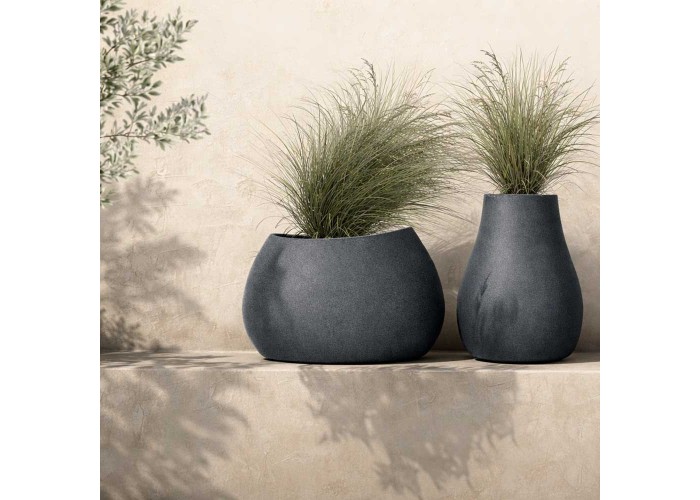 Γλάστρα - κασπώ Evolia γκρι Y38x60x50εκ. Γλάστρα - κασπώ Evolia γκρι Y38x60x50εκ.