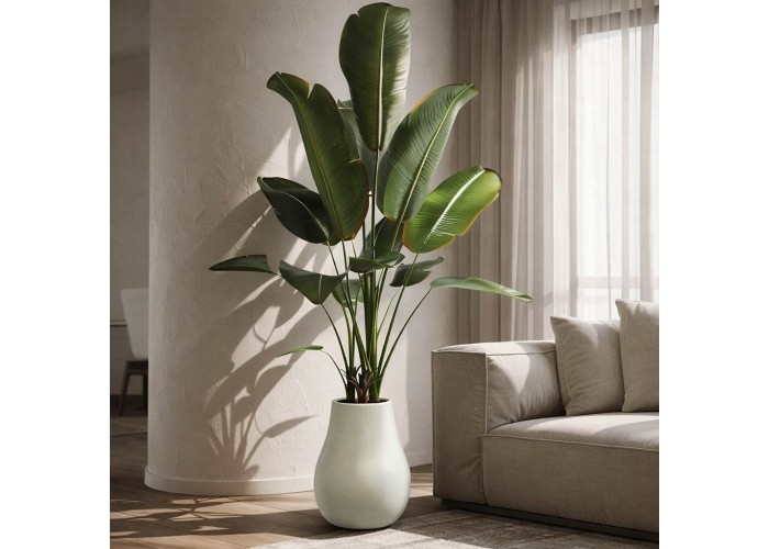 Γλάστρα - κασπώ Evolia μπεζ Y50x40x40εκ. Γλάστρα - κασπώ Evolia μπεζ Y50x40x40εκ.