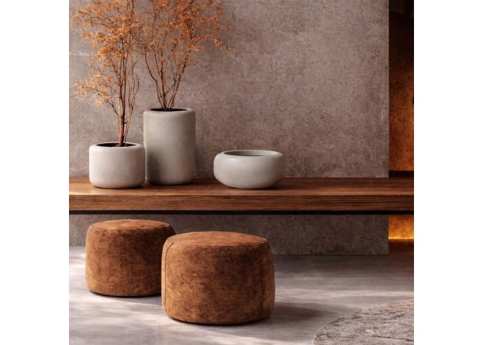 Γλάστρα - κασπώ Ulpho μπολ μπεζ Y22xΦ48εκ. Γλάστρα - κασπώ Ulpho μπολ μπεζ Y22xΦ48εκ.