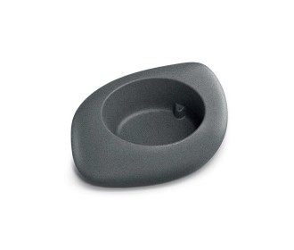 Γλάστρα - κασπώ Yeke γκρι Υ25x55x40εκ.