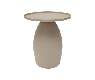 Τραπεζάκι μεταλλικό ματ Nextdeco γκρι Y48xØ40εκ. Τραπεζάκι μεταλλικό ματ Nextdeco γκρι Y48xØ40εκ.