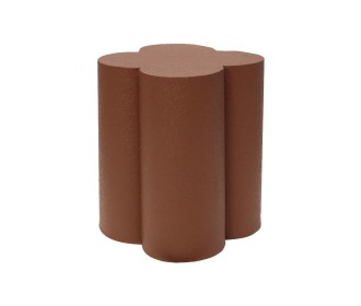 Σκαμπό μεταλλικό ματ Nextdeco καφέ Y40x37x37εκ. Σκαμπό μεταλλικό ματ Nextdeco καφέ Y40x37x37εκ.