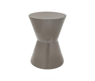 Σκαμπό μεταλλικό γυαλιστερό Nextdeco γκρι Y41,5xØ31εκ. Σκαμπό μεταλλικό γυαλιστερό Nextdeco γκρι Y41,5xØ31εκ.