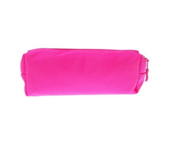 Κασετίνα απο πολυέστερ φουξ 21x7εκ. Κασετίνα απο πολυέστερ φουξ 21x7εκ.