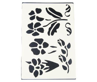 Στένσιλ Α4 απο πολυπροπυλένιο τριαντάφυλλο Στένσιλ Α4 απο πολυπροπυλένιο τριαντάφυλλο