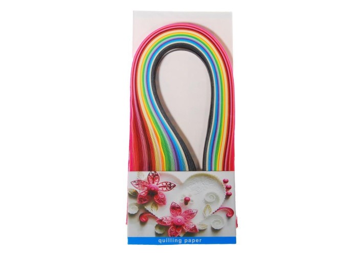Quilling paper 4mm, 18χρώματα, 39εκ. μήκος