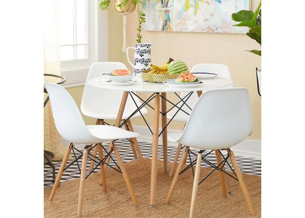 Τραπέζι στρόγγυλο Nextdeco Oslo ξύλινο Υ72x60εκ. Τραπέζι στρόγγυλο Nextdeco Oslo ξύλινο Υ72x60εκ.