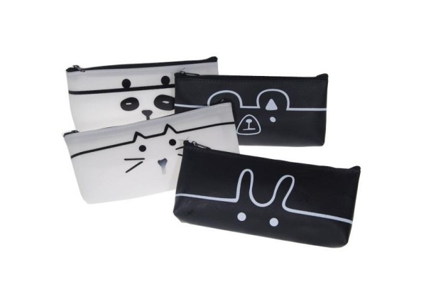 Κασετίνα από σιλικόνη κοκτέηλ 4 σχέδια 18,5x8.5εκ. Κασετίνα από σιλικόνη κοκτέηλ 4 σχέδια 18,5x8.5εκ.