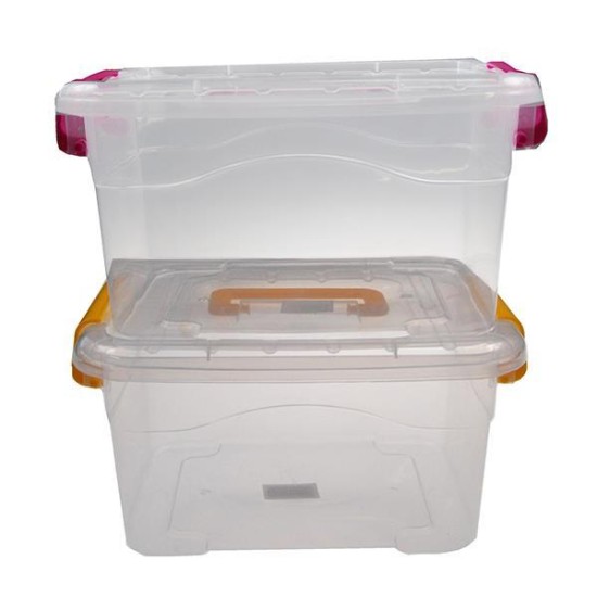 Κουτί αποθήκευσης πλαστικό 5.5lt, Υ13x24x18,5εκ. Κουτί αποθήκευσης πλαστικό 5.5lt, Υ13x24x18,5εκ.