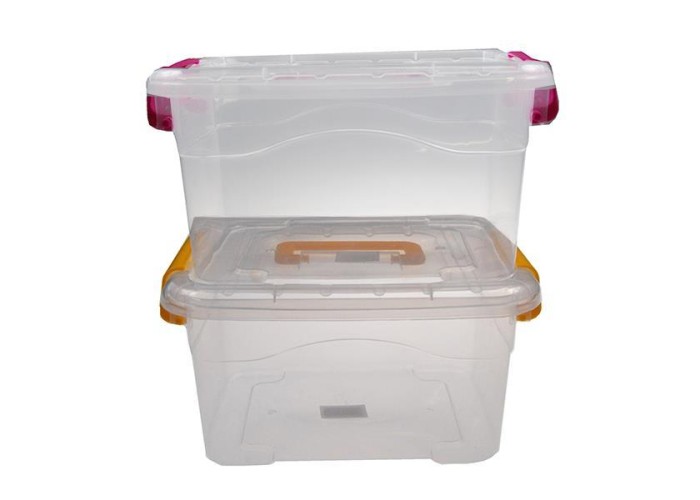 Κουτί αποθήκευσης πλαστικό 5.5lt, Υ13x24x18,5εκ.