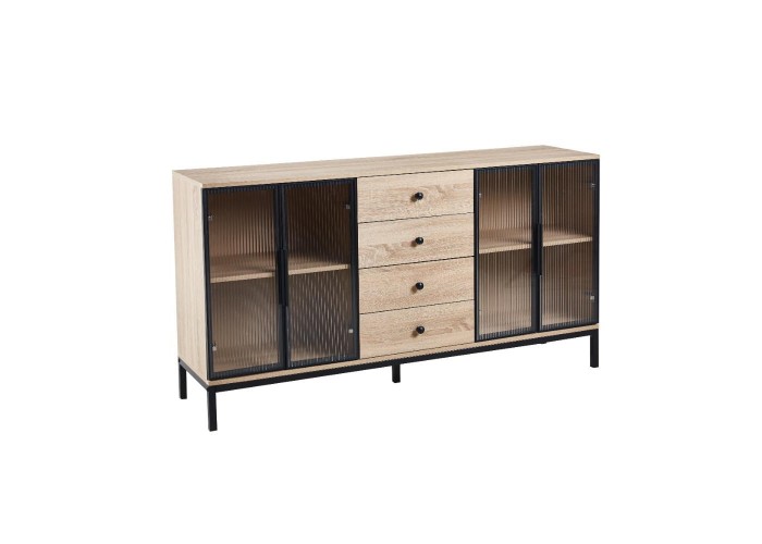 Έπιπλο τηλεόρασης μπουφές Nextdeco ξύλινο Υ85x40x160 εκ. Έπιπλο τηλεόρασης μπουφές Nextdeco ξύλινο Υ85x40x160 εκ.