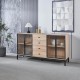 Έπιπλο τηλεόρασης μπουφές Nextdeco ξύλινο Υ85x40x160 εκ. Έπιπλο τηλεόρασης μπουφές Nextdeco ξύλινο Υ85x40x160 εκ.