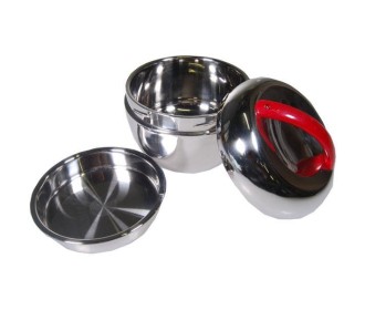 Φαγητοδοχείο inox με διάμετρο14εκ.