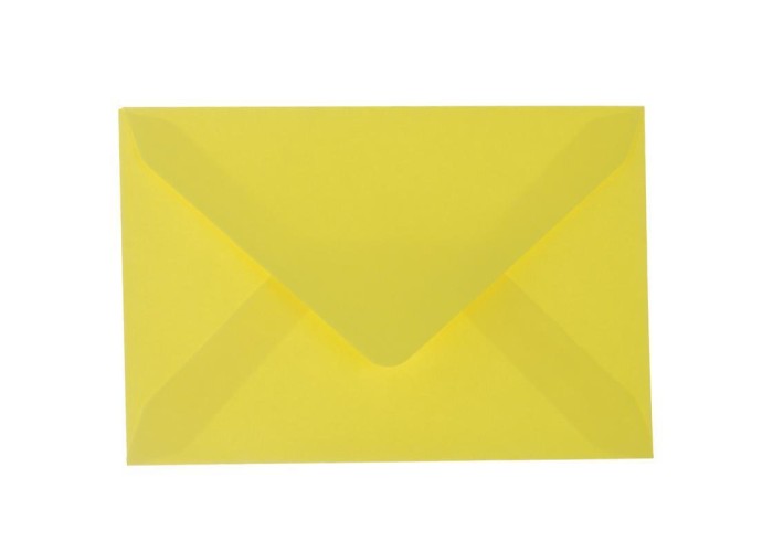 Φάκελοι αλληλογραφίας κίτρινοι πακέτο 20 τεμ. 7,5x11εκ. Φάκελοι αλληλογραφίας κίτρινοι πακέτο 20 τεμ. 7,5x11εκ.